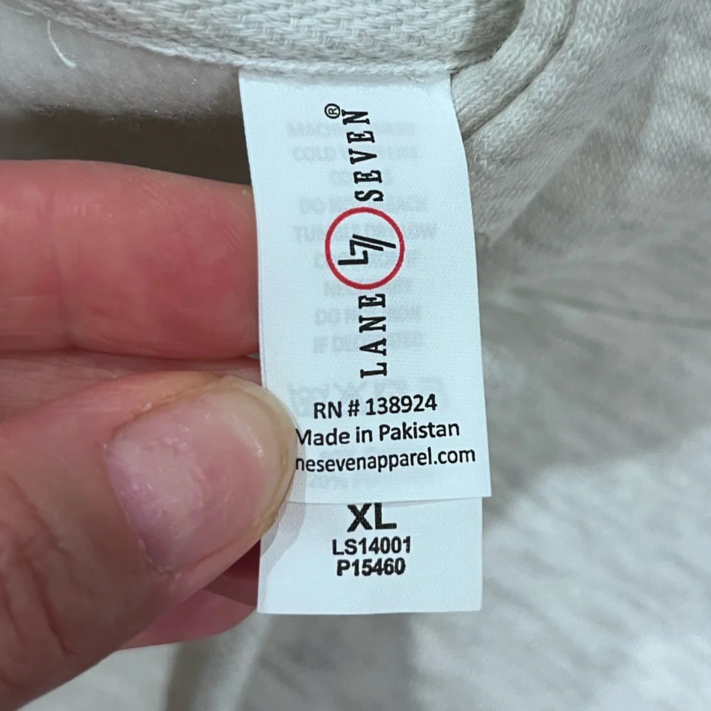 NWOT Santa Barbara Premium Quality Hoodie Fleece Lined XL Heather Gray - Picture 8 of 9